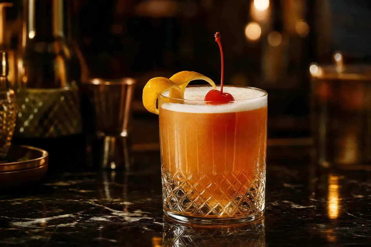 Amaretto Sour koktél
