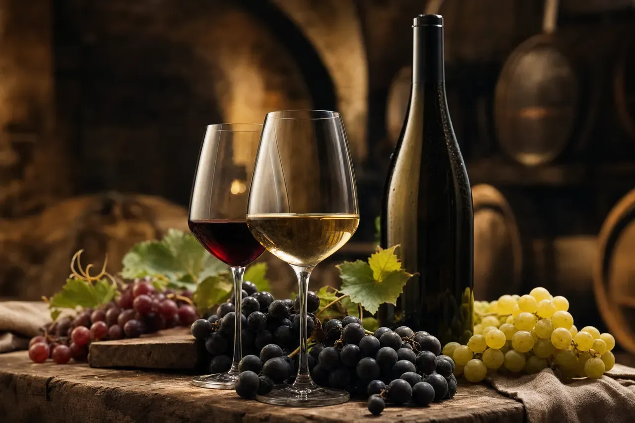 Magyar szőlőfajták: furmint, olaszrizling, kadarka – Bor illusztráció